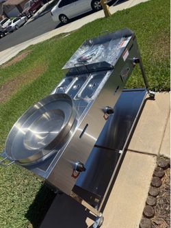 Taco Cart with steamers and Disco