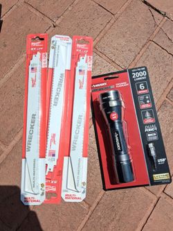 Mikwaukee blades metal and multi use