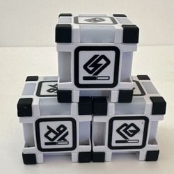 Lot of 3 Anki Cozmo Robot (Cosmo) Replacement Cube Blocks Tested