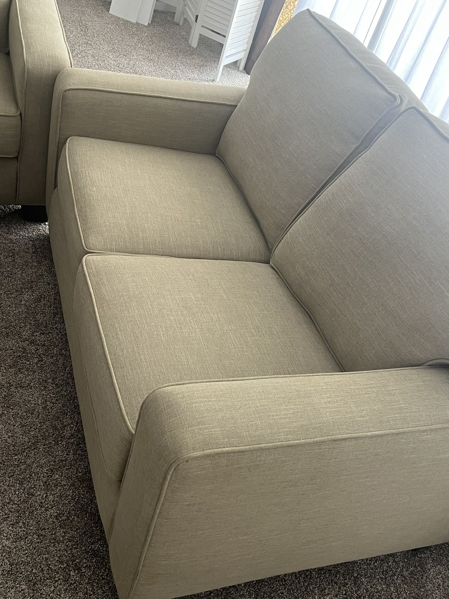 Sofa And love Seat - Pull Out Bed