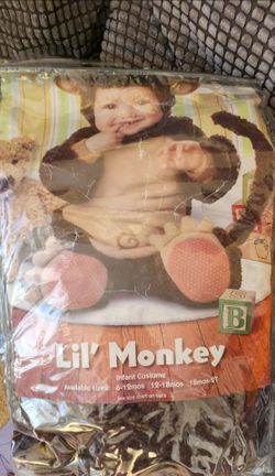 Baby monkey Halloween costume