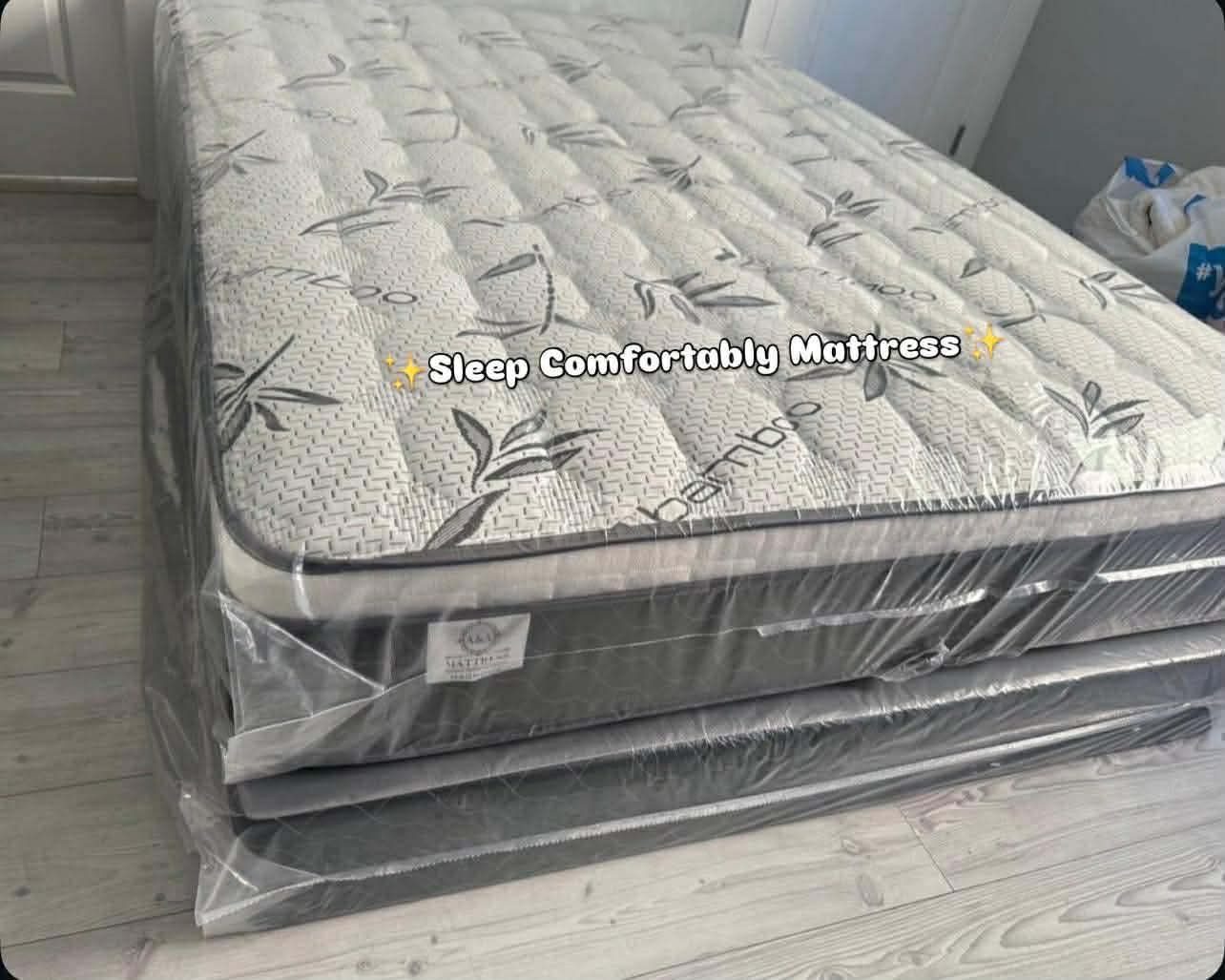 ✨Sleep Comfortably Mattress✨ 🆕Mattress pillow top 🟢Queen $150 🟡Full $130 🟠Twin $120 🔴King $260 🔵Cal king $260 ☑️Delivery available $30🚚