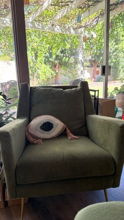 Hand crocheted eye pillow