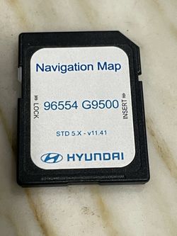 Hyundai  Genesis Navigation Sd Card