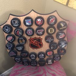 Vintage NHL Pick Display
