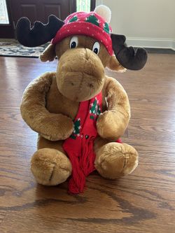 Mooseltoe stuffed animal outlet