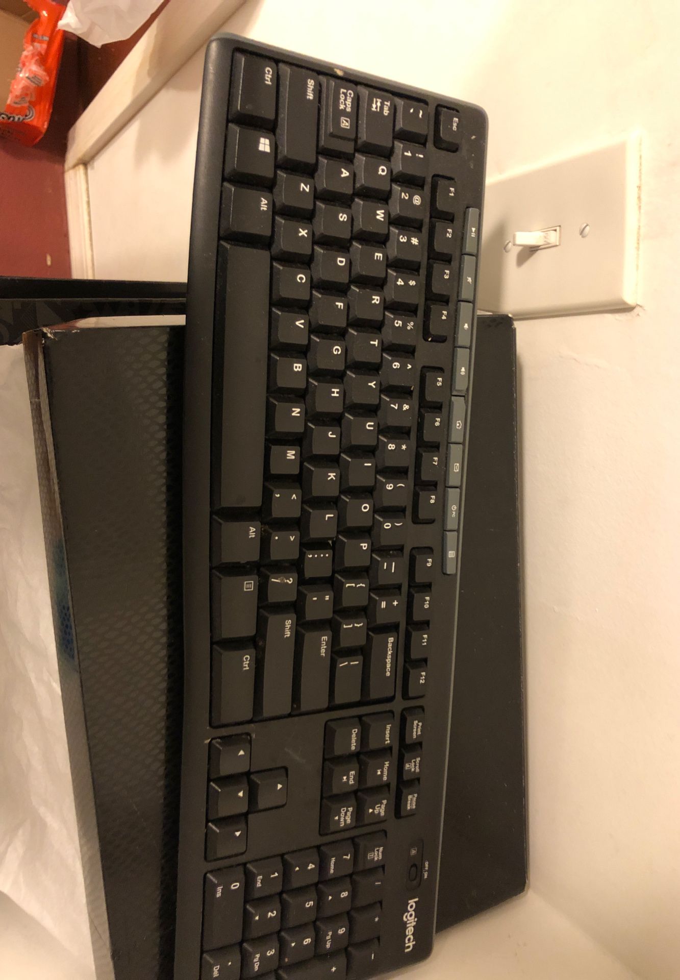 Wireless Bluetooth Logitech keyboard