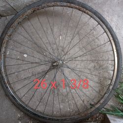 Bicycle Rim For 26 x 1 3/8, Perhaps a 10 Speed, (2) Available. Surface Rust. More Too. West Or East