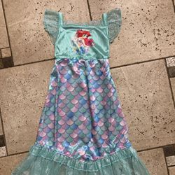 NWT Licensed Disney Mermaid Gown Dress size 3T