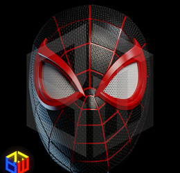 Miles morales PS5 Helmet 3D printed