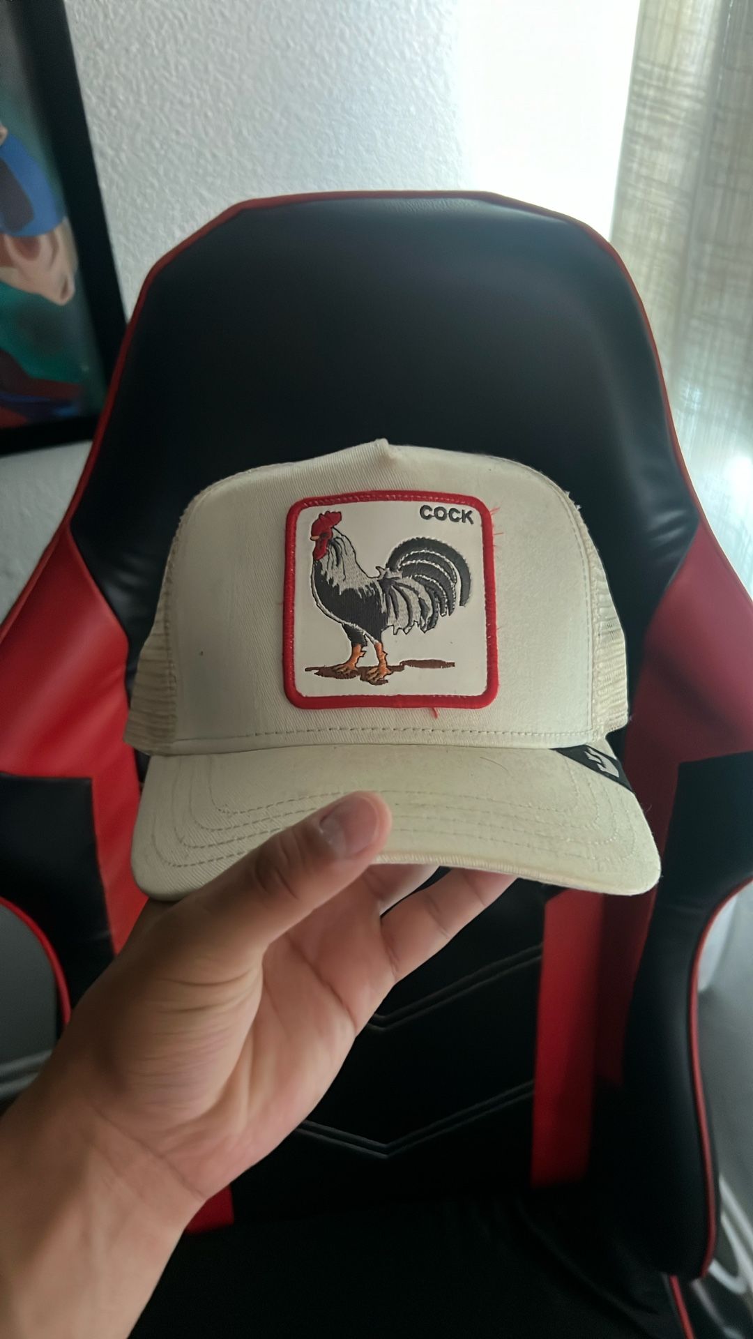 White Animal Hat 