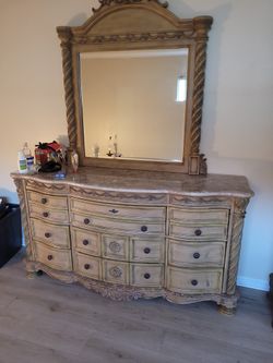 $300 For Both Pieces Today Only NORTHSHORE DRESSER AND MIRROR SET AND 5 Drawer Dresser