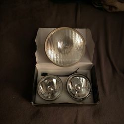 Harley softail front headlight set