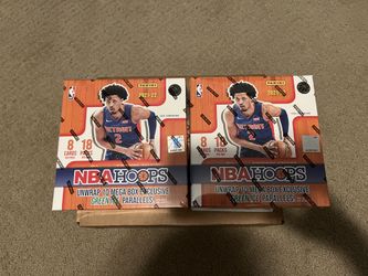2021-22 NBA Hoops Fanatics Exclusive Mega Box 