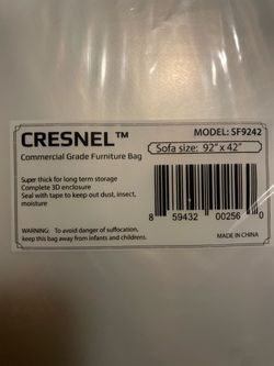 Cresnel Commercial Grade Sofa Furniture Bag
