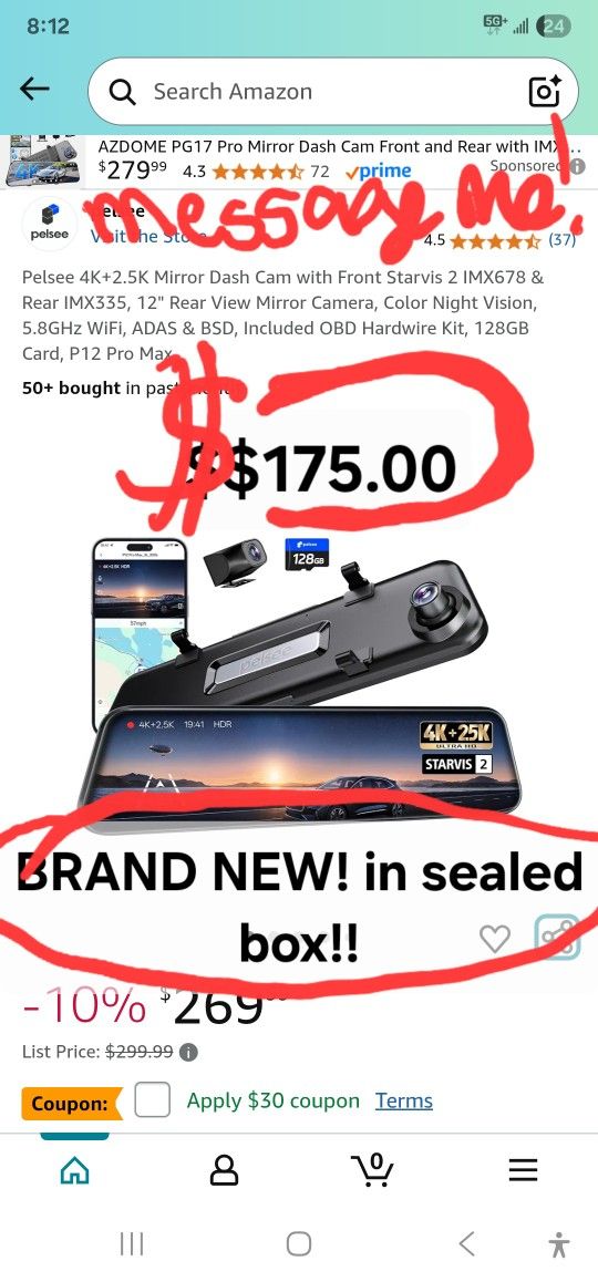 Rearview Mirror cam