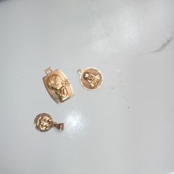 14k gold pendants