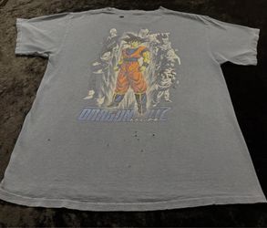 Mens Large Vintage 1998 Dragon Ball Z Goku Tshirt