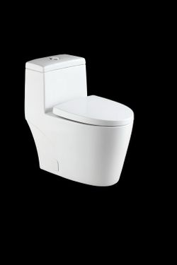 New Toilet.                                       Bathroom vanity