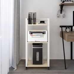 PUNCIA 3-Tier Office Floor Standing Printer Stand