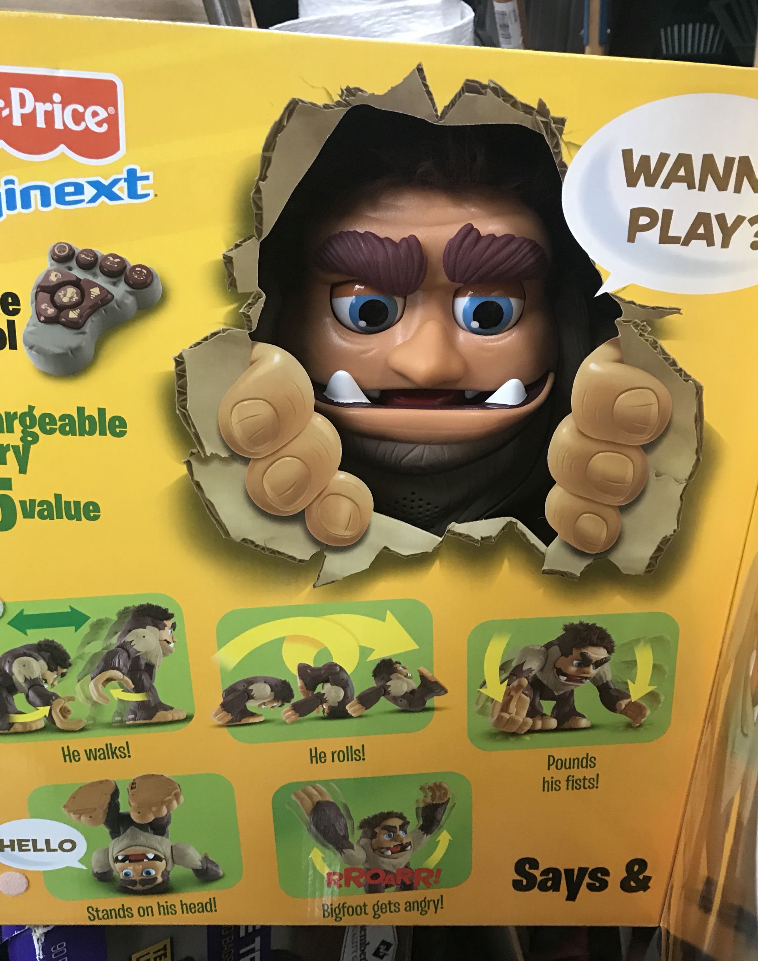 Toy Fisher Price BIGFOOT 2010  & Hobbies