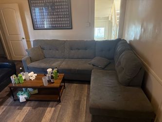 Gray Sectional Couch