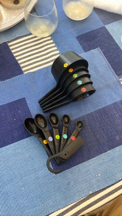 Measuring cups and spoons nesting set