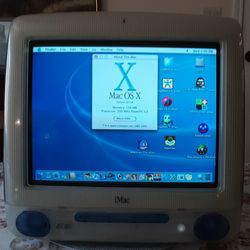 2001 Apple iMac G3 DV INDIGO 500mhz Computer Loaded with Photo Editing, Productivity Programs and Games