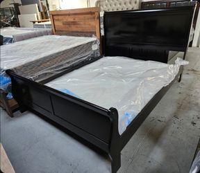 Queen sleigh bed frames