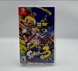 Splatoon 3 game for Nintendo Switch