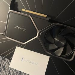 Rtx 4070 Founders Edition *used*