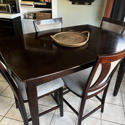 Extendable Dining Room Table 36” High 