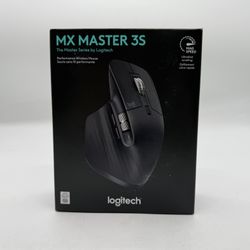 LOGITECH MX MASTER 3S WIRELESS MOUSE STANDARD EDITION WITH USB GRAPHITE