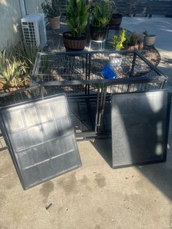 Large dog cage