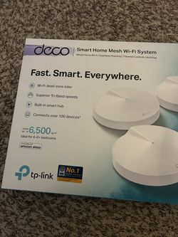 TP-Link Deco M9 Plus AC2200 Mesh WiFi 3 Pack