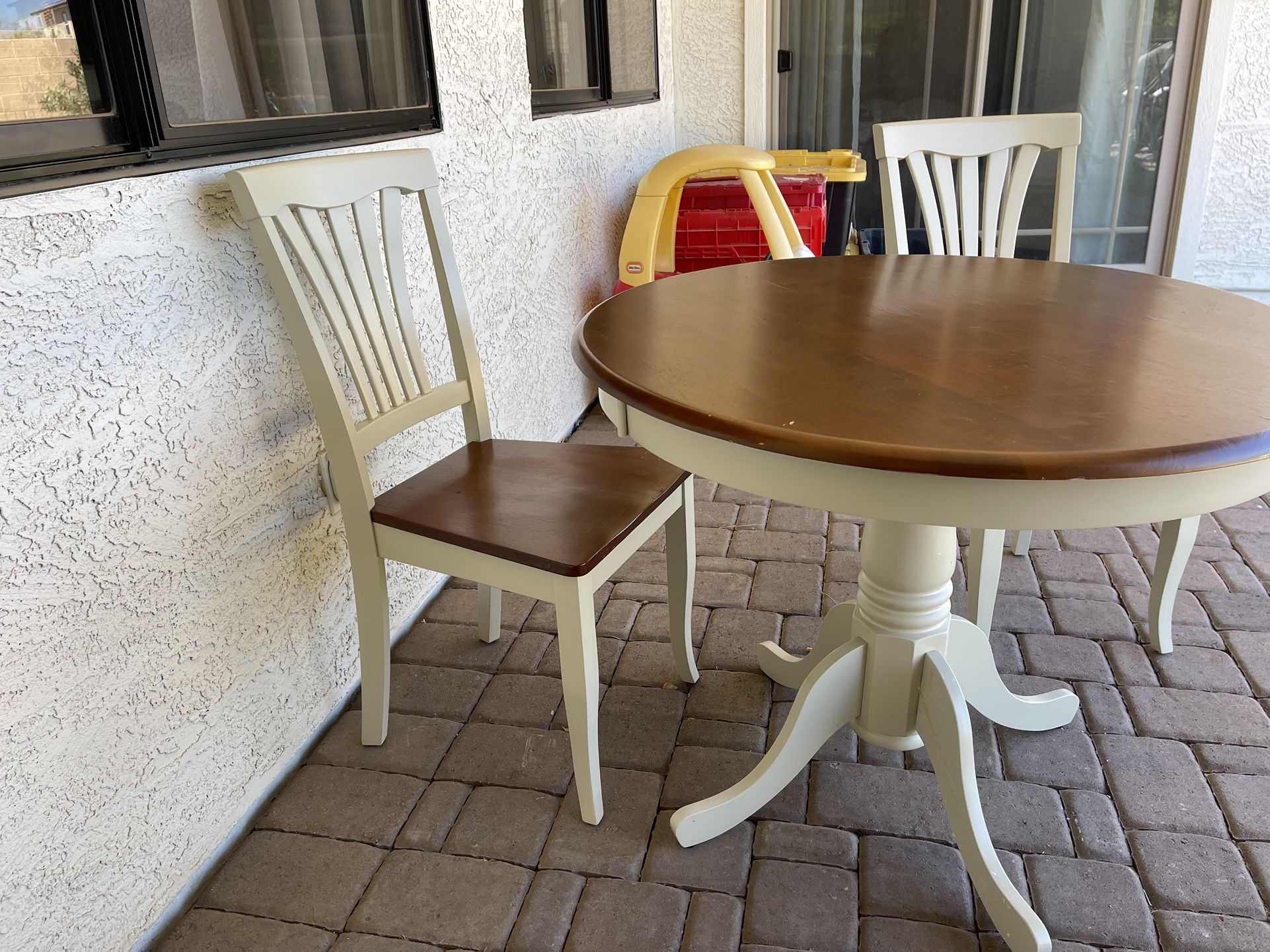 Breakfast Table And 2 Chairs
