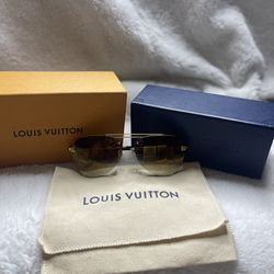 Louis Vuitton 2017 Attitude Aviator Sunglasses - Brown Sunglasses