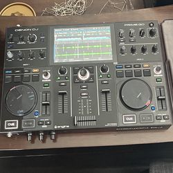 Standalone DJ Controller Denon Prime Go Engine OS With Decksaver And Odyssey Case