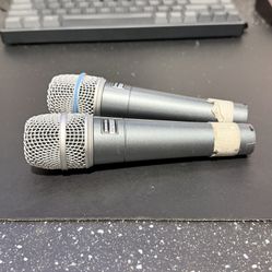 2 Shure Beta57a