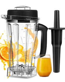 64oz Replacement Blender Container for Vitamix 5(contact info removed) 6300 750 E310 w/Tamper