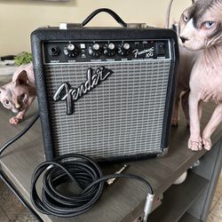 Fender Frontman 10 g with cable
