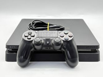 Sony PlayStation 4 CUH-1215A 500GB Jet Black Console w/ Controller