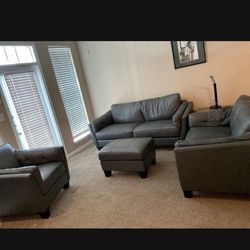 FULL LIVING ROOM SET , 4 Pieces 