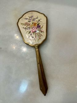 Vintage hand mirror