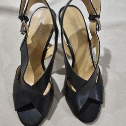 Black Michael Kors Heels Size 8.5 Worn Once