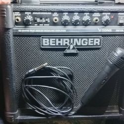 Behringer Amp And Mic 