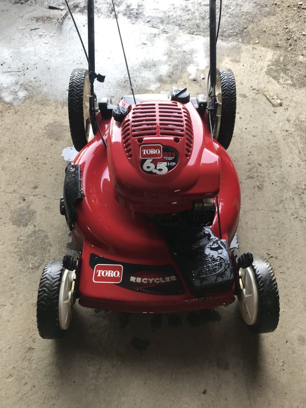 Toro 22” recycler lawnmower for Sale in Mokena, IL OfferUp