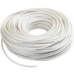 New 32 Yards White 3mm PVC Welt Cord Piping