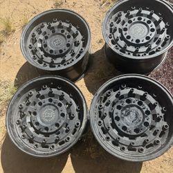 Black Rino Rims 5 Of Them 