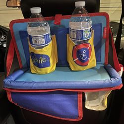 Car organizer, store wipes/bottles/diapers/toy on the go for kid